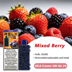 RELX Creator Kit 30000 Puffs Mixed Berry