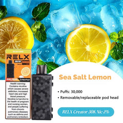 RELX Creator Kit 30000 Puffs Sea Salt Lemon