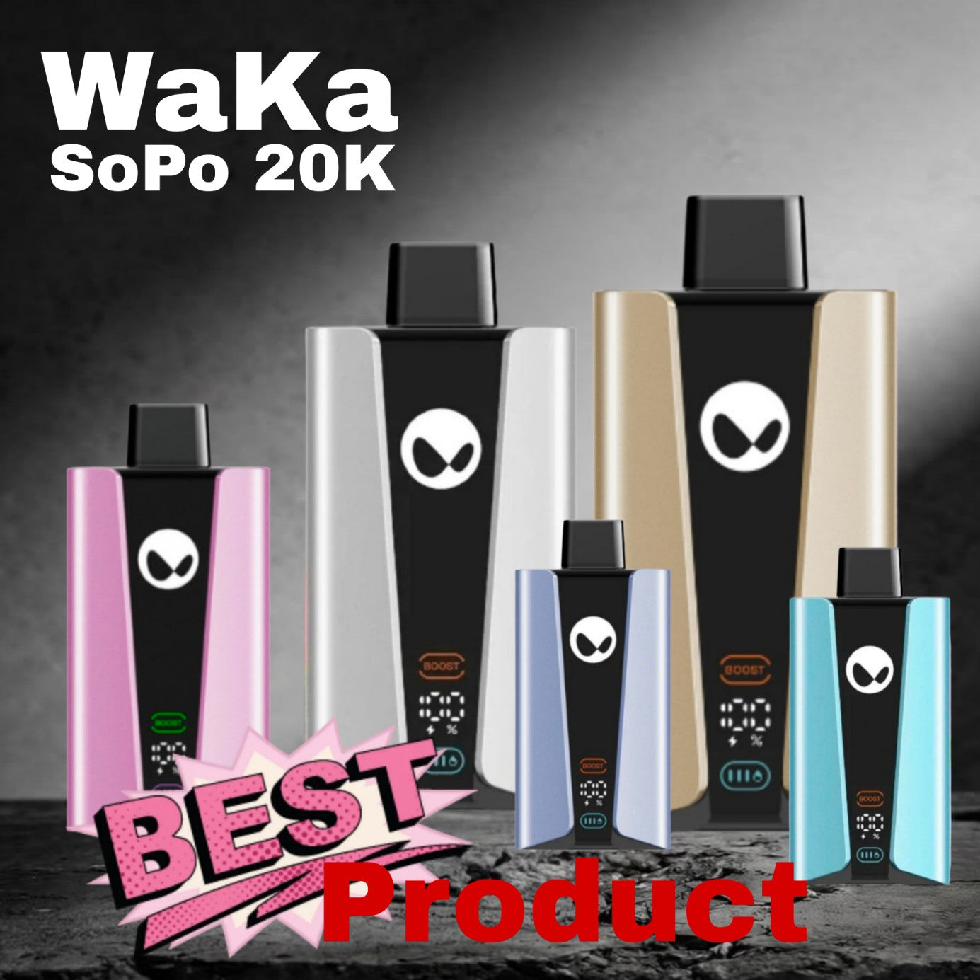 Waka SoPro 20000 Puffs 50mg Disposable Vape In Dubai UAE