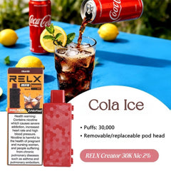 RELX Creator Kit 30000 Puffs Cola Ice