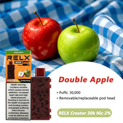 RELX Creator Kit 30000 Puffs Double Apple