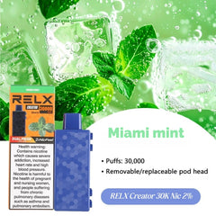 RELX Creator Kit 30000 Puffs Miami Mint