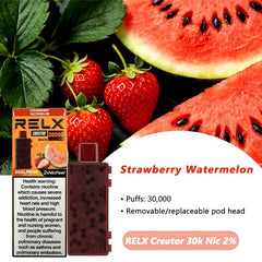 RELX Creator Kit 30000 Puffs Strawberry Watermelon